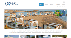 Desktop Screenshot of expafol.com
