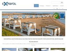 Tablet Screenshot of expafol.com